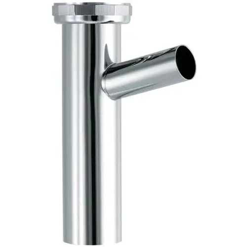 Dishwasher Tailpiece 1-1/2" D Brass Chrome Plated Dishwasher Tailpiece 1-1/2" D Brass Chrome Plated