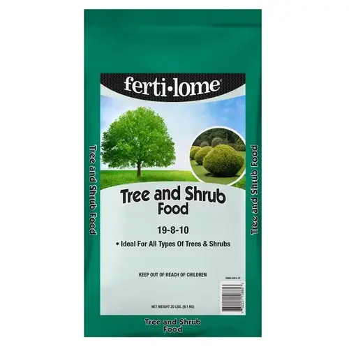 Plant Food TREE & SHRUB FOOD 19-8-10 Granules 20 lb Plant Food TREE & SHRUB FOOD 19-8-10 Granules 20 lb