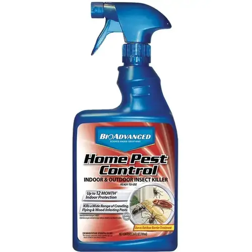 Home Pest Control Indoor & Outdoor Insect Killer Ready-to-Use - 24 oz. Home Pest Control Indoor & Outdoor Insect Killer Ready-to-Use - 24 oz.