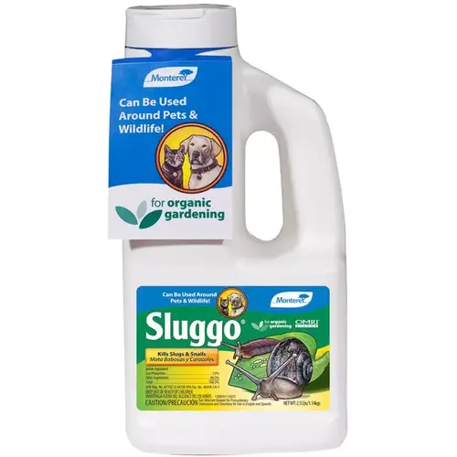 Sluggo 2-1/2 Lb. Ready To Use Granules Organic Slug & Snail Killer Sluggo 2-1/2 Lb. Ready To Use Granules Organic Slug & Snail Killer