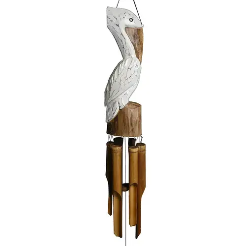 Pelican Bamboo Wind Chime
