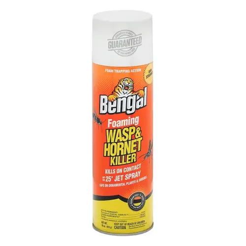 97120 Wasp and Hornet Killer, Opaque Emulsion, Spray Application, 16 oz White 97120 Wasp and Hornet Killer, Opaque Emulsion, Spray Application, 16 oz White