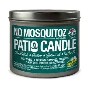 CLEAN CONTROL CORPORATION 9575B95-14Z No Mosquitoz Tin Candle - 14 oz.