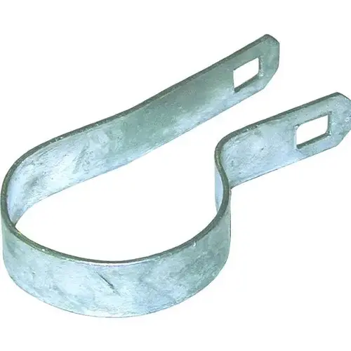 Chain Link Tension Band 2.38" L Galvanized Metal Galvanized Chain Link Tension Band 2.38" L Galvanized Metal Galvanized