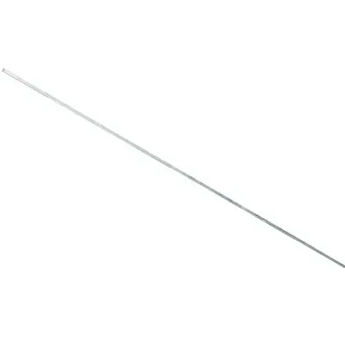 Chain Link Fence Tension Bar 48" H 7 Ga. Galvanized Metal Galvanized