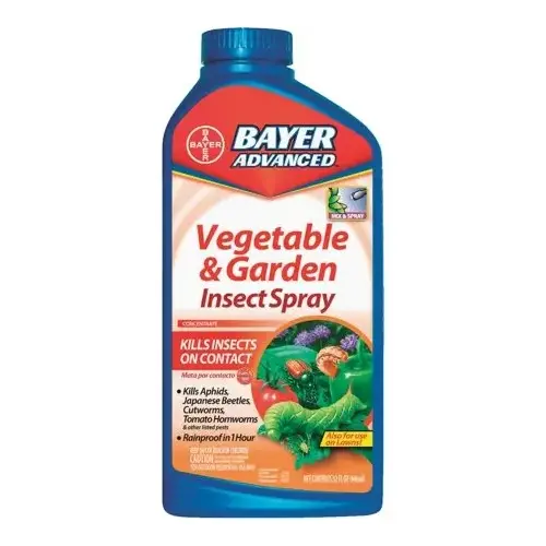 Vegetable and Garden Insecticide, Liquid, Spray Application, 32 oz Bottle Light Yellow Vegetable and Garden Insecticide, Liquid, Spray Application, 32 oz Bottle Light Yellow