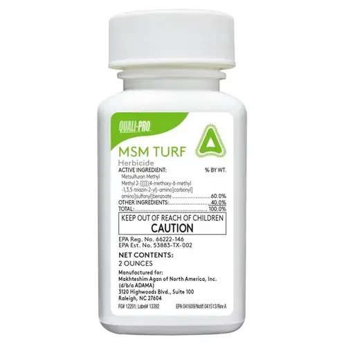 2oz Quali-pro Msm Turf Herbicide Beige 2oz Quali-pro Msm Turf Herbicide Beige