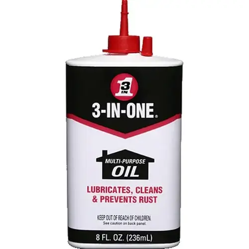 WD-40 3-IN-ONE Multipurpose Oil 8 oz. Clear Amber