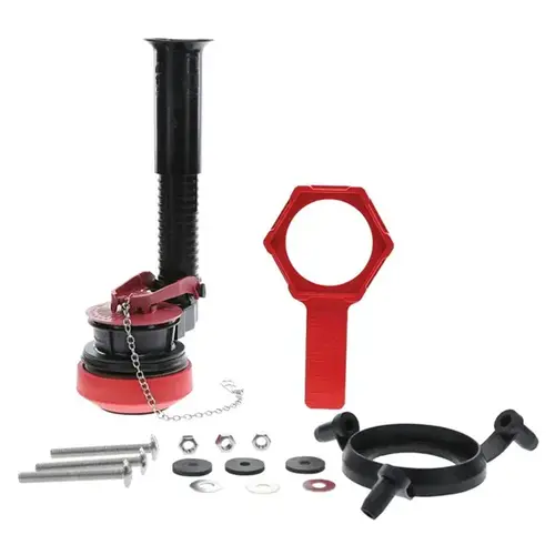 Flush Valve Repair Kit, For: Kohler, Gerber and 2 in Flush Valve Toilets Flush Valve Repair Kit, For: Kohler, Gerber and 2 in Flush Valve Toilets