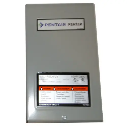 Pentair Pentek 1-HP Submersible Water Pump Control Box Pentair Pentek 1-HP Submersible Water Pump Control Box