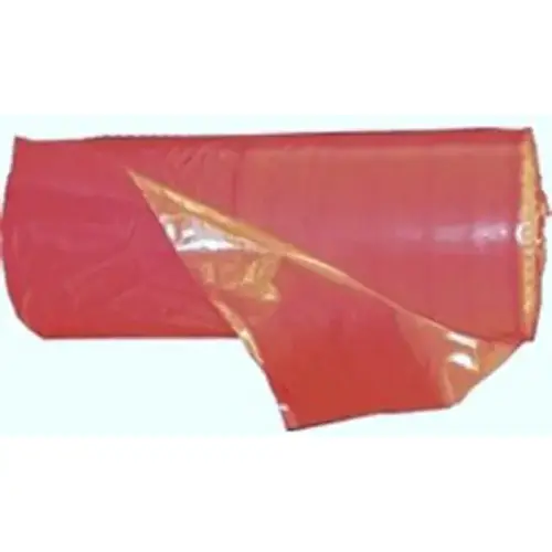 Danger Flag 18" W X 18" L Polyethylene Red Red