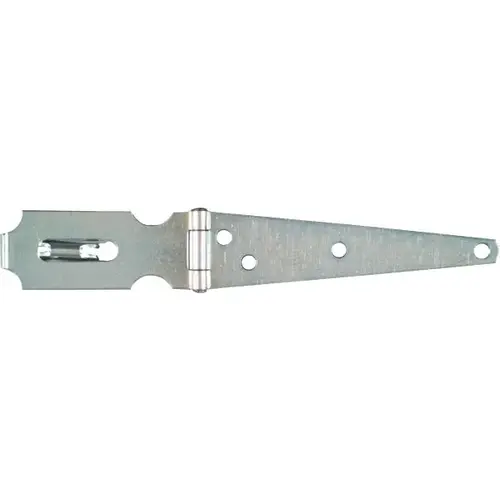 Hinge Hasp Zinc-Plated Aluminum/Steel 6" L Zinc-Plated - pack of 5
