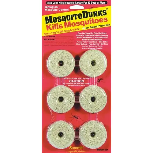 Mosquito Killer, Solid Light Brown - pack of 6