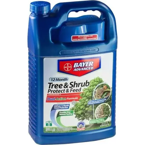 701615A Tree and Shrub Protect and Feed, Liquid, 1 gal Can Green