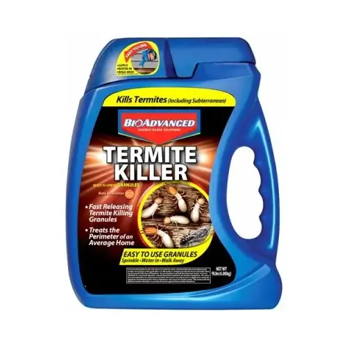 Termite Killer, Granular, Sprinkle Application, 9 lb