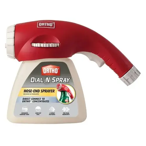 Dial 'N Spray Hose End Sprayer, Liquid, Spray Application Yellow Dial 'N Spray Hose End Sprayer, Liquid, Spray Application Yellow