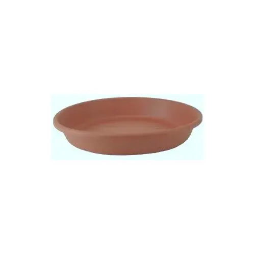 Plant Saucer Classic 1.5" H X 8.38" D Plastic Traditional Clay Clay