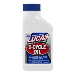 Lucas Oil Products 10058-XCP24 2-Cycle Engine Oil, 2.6 oz - pack of 24