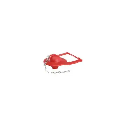 Kohler Rubber Hinge Toilet Flapper for 1-Pc. Toilet Red