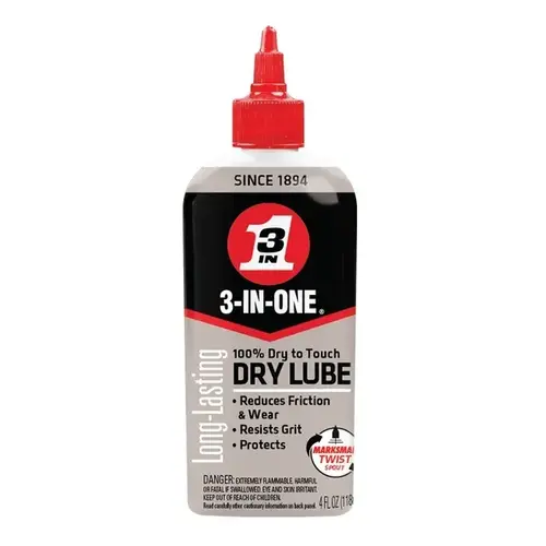 3-In-One 100% Dry to Touch Dry Lube