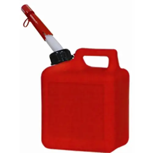 Gas Can FlameShield Safety System Plastic 1 gal Red Gas Can FlameShield Safety System Plastic 1 gal Red