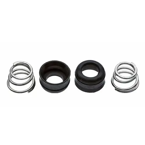 DL-9 Series Seat and Spring Kit, Cartridge, Rubber/Stainless Steel, Black, Brass - pack of 2 DL-9 Series Seat and Spring Kit, Cartridge, Rubber/Stainless Steel, Black, Brass - pack of 2