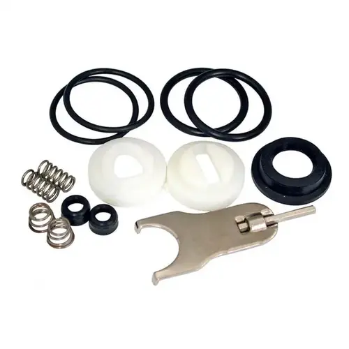 Cartridge Repair Kit, Plastic/Rubber/Stainless Steel, Black