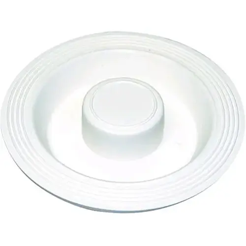 Garbage Disposal Stopper Vinyl 3" White Garbage Disposal Stopper Vinyl 3" White