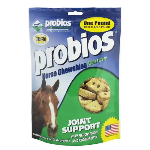 Vets Plus Probios Hip and Joint Horse Treats - Apple Flavor Vets Plus Probios Hip and Joint Horse Treats - Apple Flavor