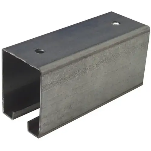 Box Rail Track 10ft - Heavy-Duty Galvanized Steel Box Rail