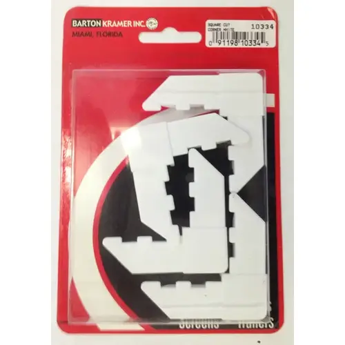 Screen Frame Corner Locks - White pack of 4 Screen Frame Corner Locks - White pack of 4