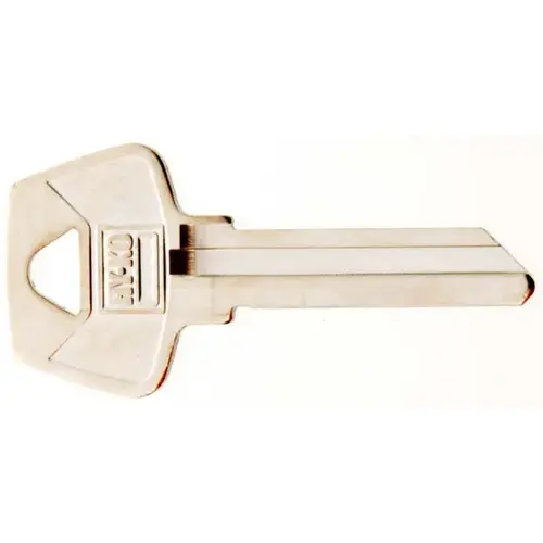 Key Blank, Brass, Nickel, For: Sargent Cabinet, House Locks and Padlocks Key Blank, Brass, Nickel, For: Sargent Cabinet, House Locks and Padlocks