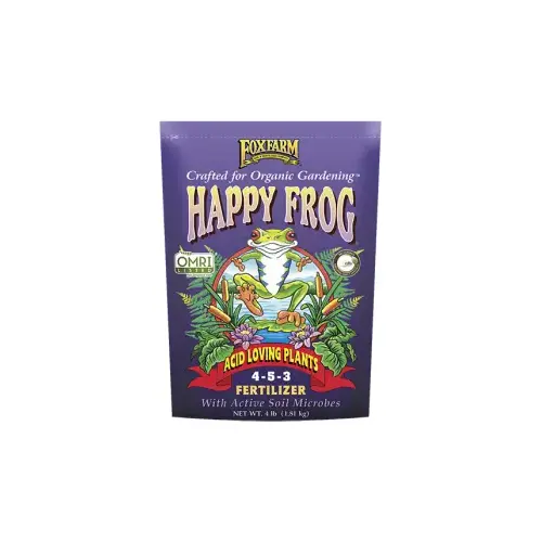 FoxFarm Happy Frog Acid Loving Dry Fertilizer, 4-Lb.
