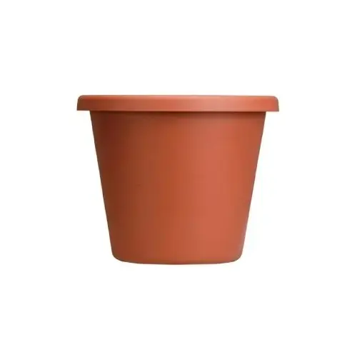 Planter Classic 12.75" H X 14" D Plastic Traditional Clay Clay Planter Classic 12.75" H X 14" D Plastic Traditional Clay Clay