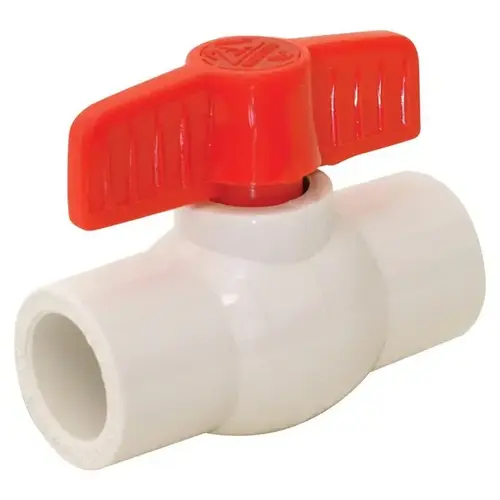 PVC Slip Ball Valve 1-1/4" PVC Slip Ball Valve 1-1/4"