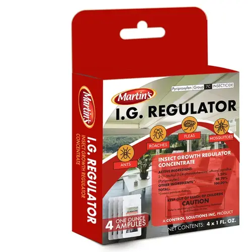 Insect Killer I.G. Regulator Liquid Concentrate 4 oz Clear
