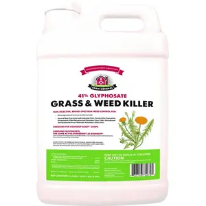 Farm General 75272 Glyphosate Grass and Weed Killer, Liquid, Clear/Viscous  Green/Yellow, 2.5 gal Buy Now