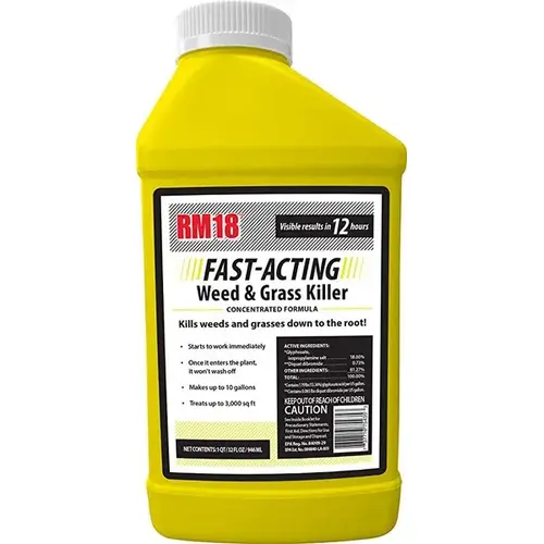RM18 Fast-Acting Weed & Grass Killer Concentrate 32-oz