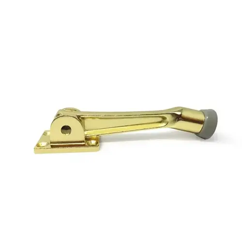 Door Stop - Drop-Down 4" - Brass Door Stop - Drop-Down 4" - Brass