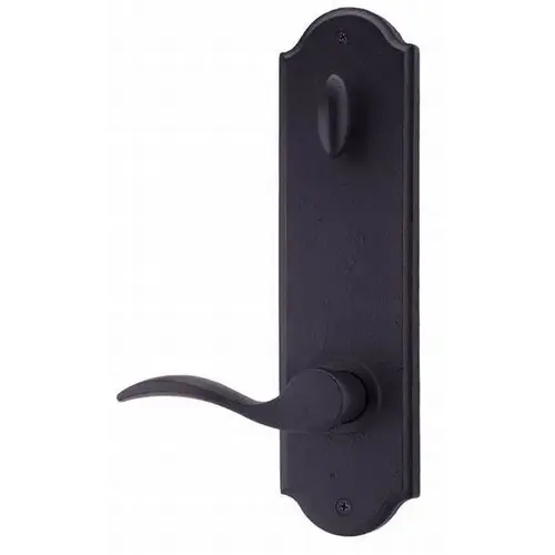 Right Hand Carlow Interconnected Handleset Trim for Stonebriar or Wiltshire with Adjustable Latch and Round Corner Strikes Oil Rubbed Bronze Finish Right Hand Carlow Interconnected Handleset Trim for Stonebriar or Wiltshire with Adjustable Latch and Round Corner Strikes Oil Rubbed Bronze Finish