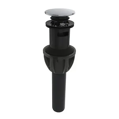 Easy Clean Push Style Pop-Up Drain w/ Safeguard - Chrome