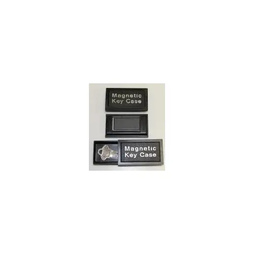 Key Case Magnetic 3" x 1.75" Plastic Black Key Case Magnetic 3" x 1.75" Plastic Black