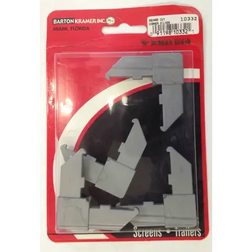 Screen Frame Corner Locks - Silver pack of 4 Screen Frame Corner Locks - Silver pack of 4