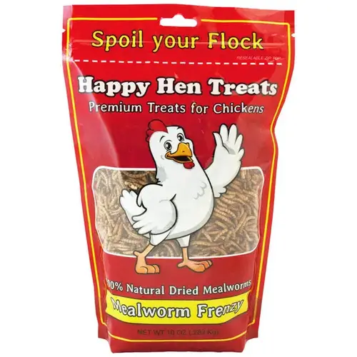 Poultry Treats, Mealworm, 10-oz. Poultry Treats, Mealworm, 10-oz.