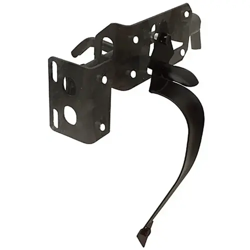 Ornamental Gate Latch Steel Left or Right Handed Black Ornamental Gate Latch Steel Left or Right Handed Black
