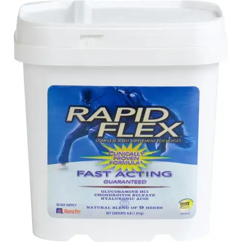 Rapid Flex Joint Supplement For Horses, 4-Lbs. Rapid Flex Joint Supplement For Horses, 4-Lbs.