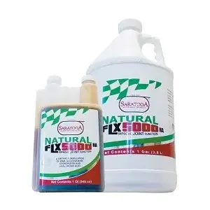 Saratoga Veterinary Products 22701810 SARATOGA NATURAL FLX 12000 WITH HA - GALLON