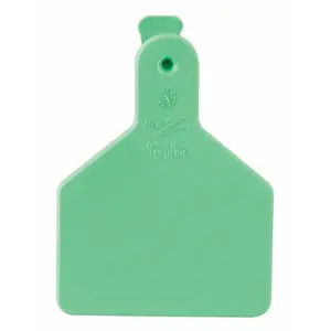 Z Tags 700-2500-155 Z Tags 100 Count 1-Piece Blank Tags for Calves, Green