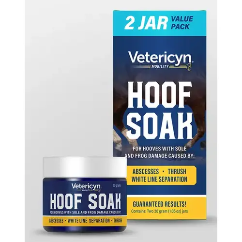 Vetericyn Mobility Hoof Soak - 2 Jar Value Pack
