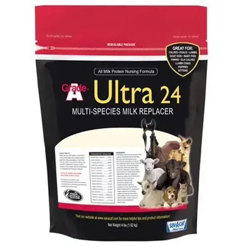 Ultra 24 Multi-Purpose Milk Replacer 4-LB Pouch
